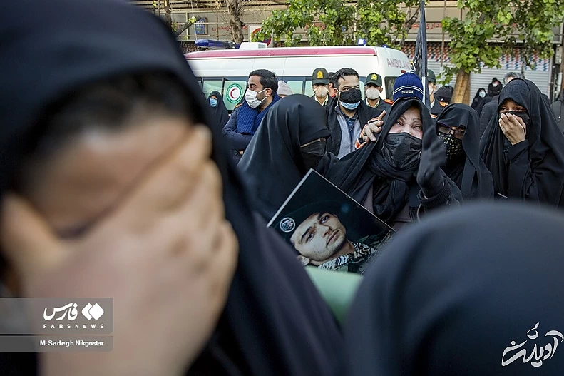 (تصاویر) تشییع ۱۵۰ شهید گمنام در تهران